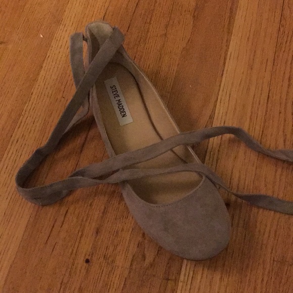 Steve Madden Shoes - Steve Madden Lace-up ballet flats